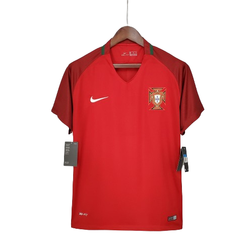 Camisa Retrô Seleção Portugal 2016/16 Home