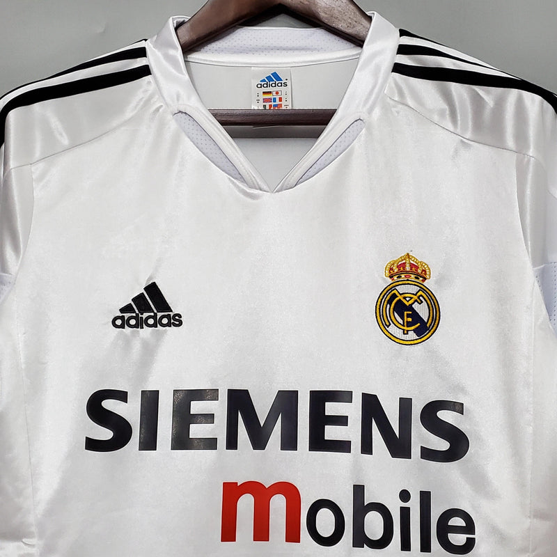 Camisa Retrô Real Madrid 2004/05 Home