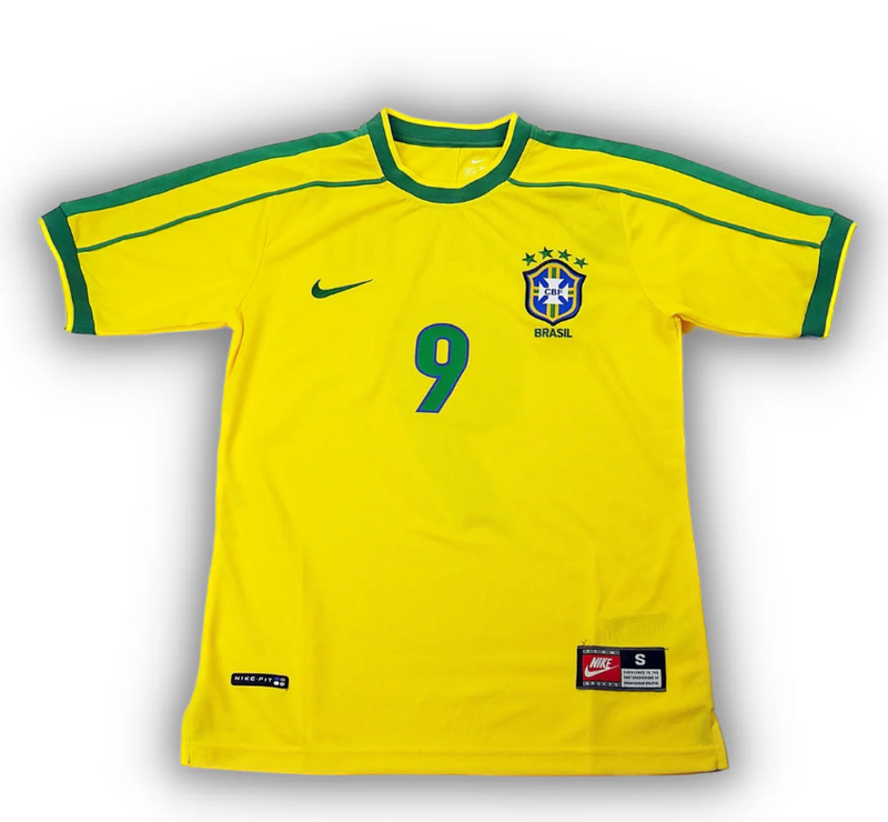 Camisa Retrô Seleção Brasil 1998/98 Home