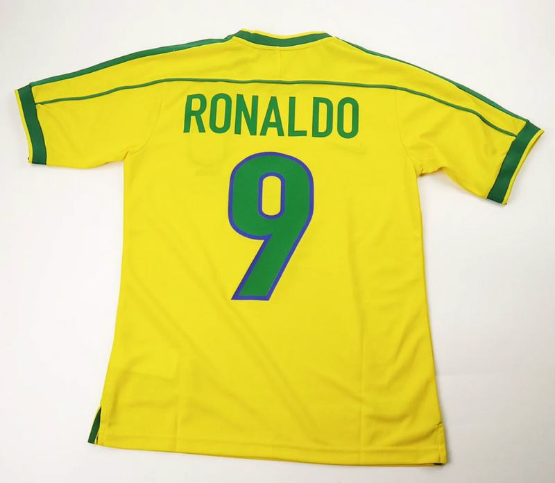 Camisa Retrô Seleção Brasil 1998/98 Home