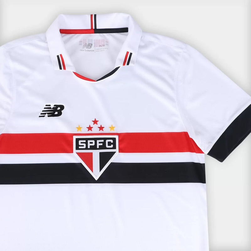 Camisa São Paulo l 2024/25 Branca - Modelo Torcedor