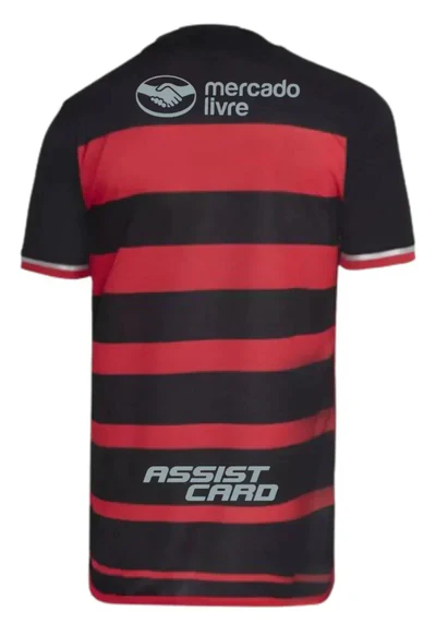 Camisa CR Flamengo c/ Patrocínios l 2024/25 Rubro-Negra - Modelo Torcedor