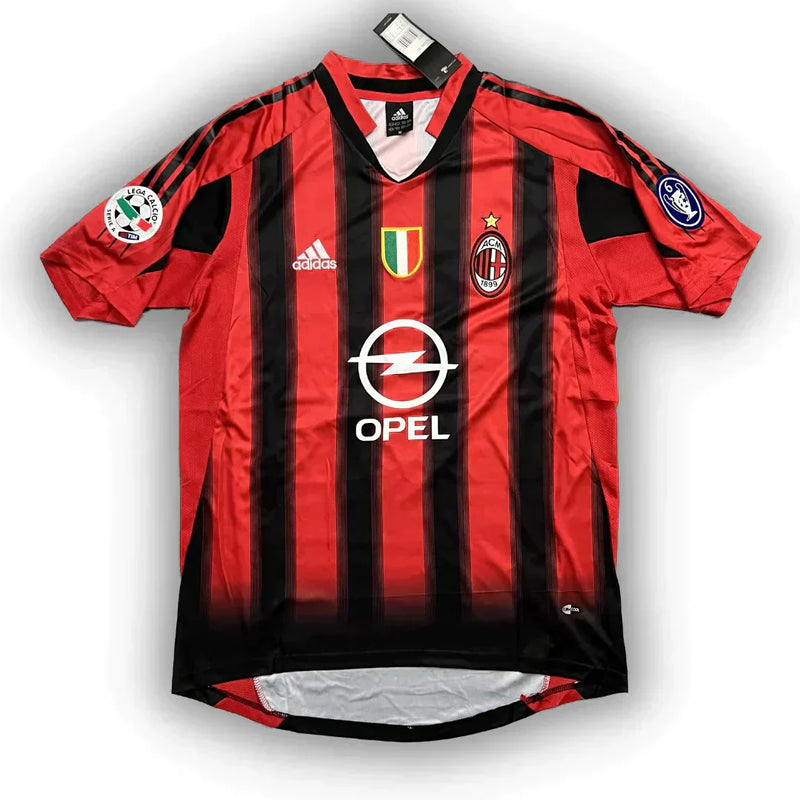 Camisa Retrô AC Milan 2004/05 Home