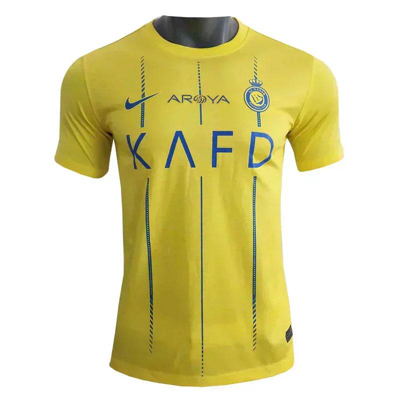 Camisa Al Nassr l 2023/24 Amarela - Modelo Torcedor