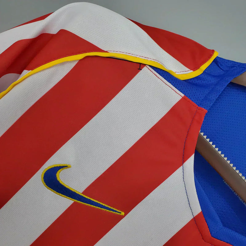 Camisa Retrô Atlético de Madrid 2004/05 Home