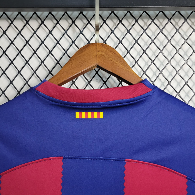 Camisa Barcelona l 2023/24 Grená - Modelo Torcedor