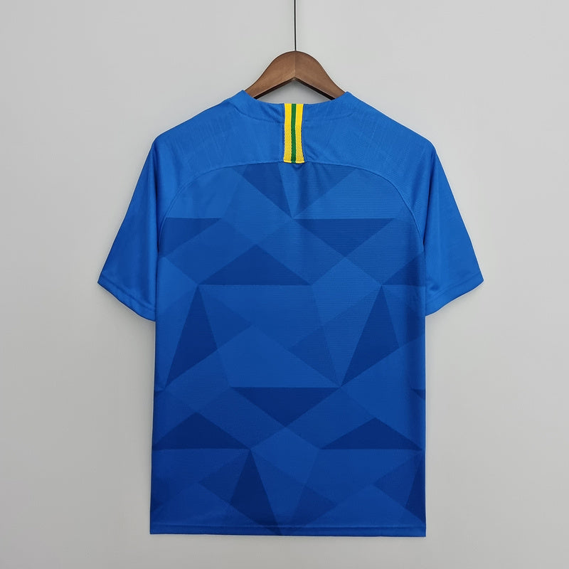 Camisa Retrô Seleção Brasil 2018 Away