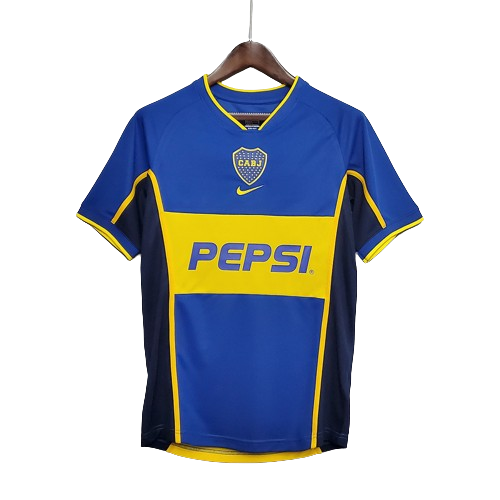 Camisa Retrô Boca Juniors 2002/03 Home