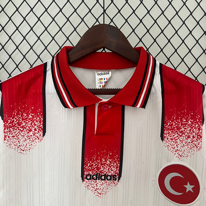 Camisa Retrô Seleção Turquia 1996 Away