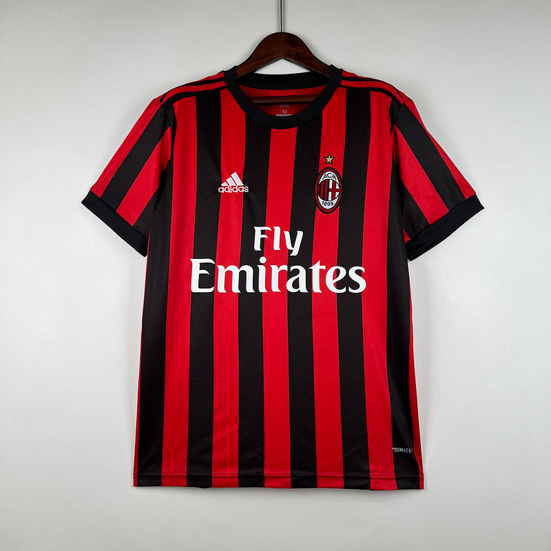 Camisa Retrô AC Milan 2017/18 Home