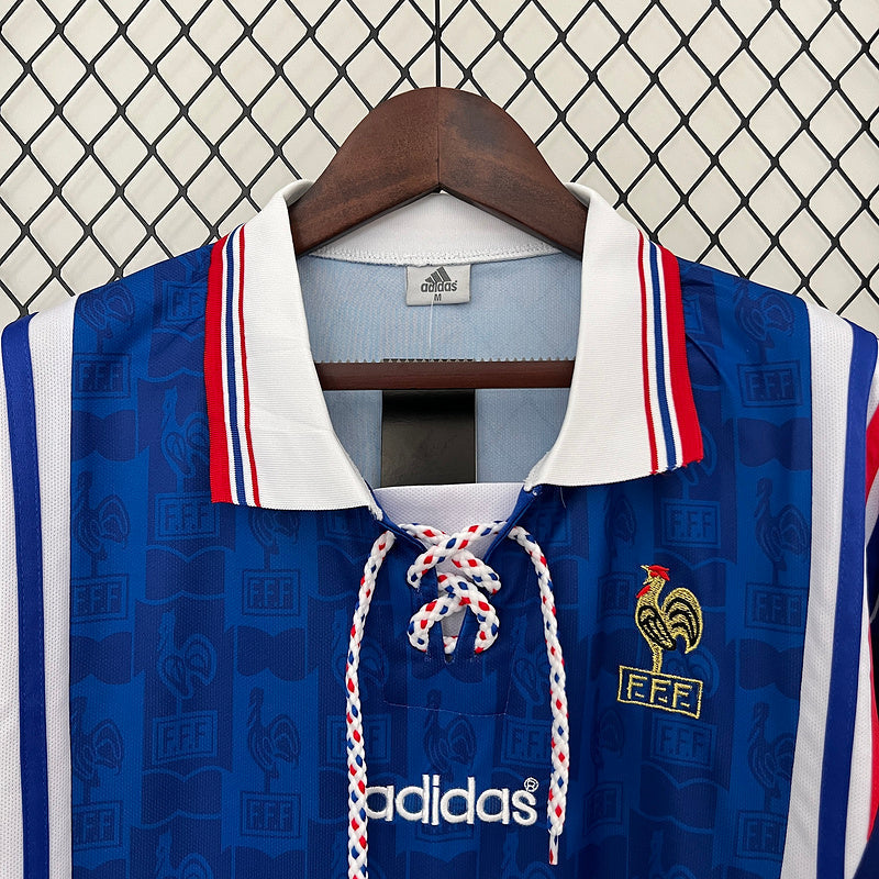 Camisa Retrô Seleção França 1996/96 Home