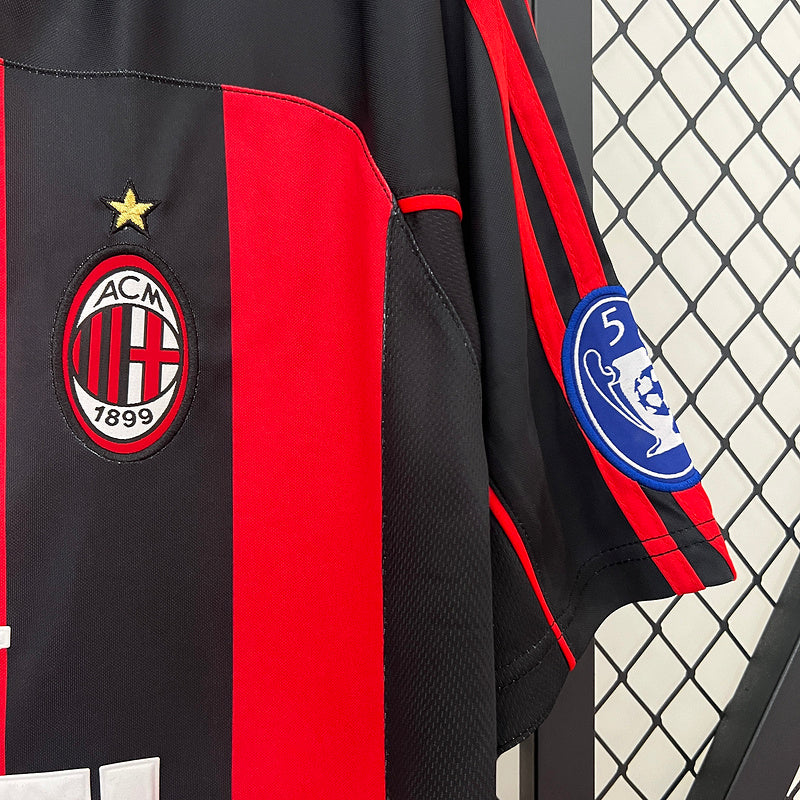 Camisa Retrô AC Milan 2000/01 Home