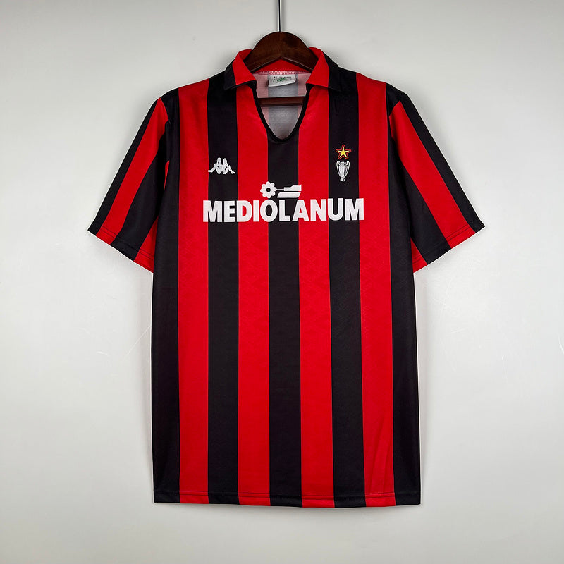 Camisa Retrô AC Milan 1989/90 Home