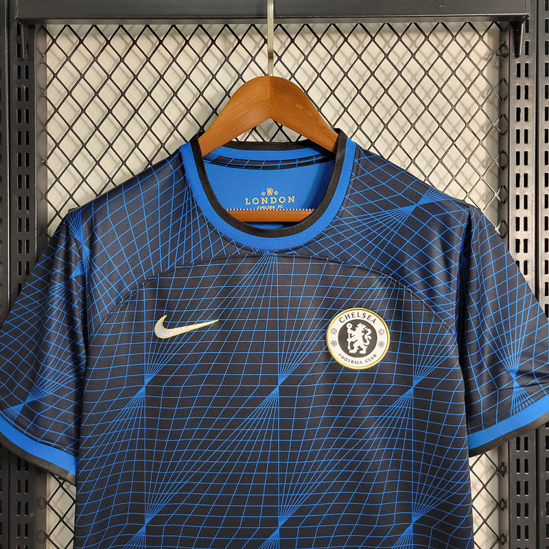 Camisa Chelsea ll 2023/24 Preta - Modelo Torcedor