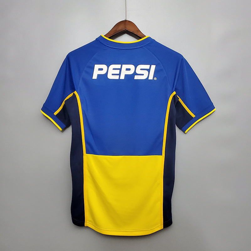 Camisa Retrô Boca Juniors 2002/03 Home