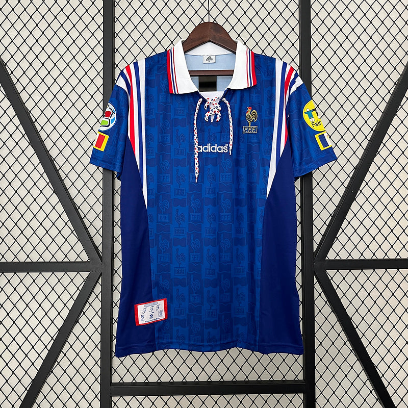 Camisa Retrô Seleção França 1996/96 Home