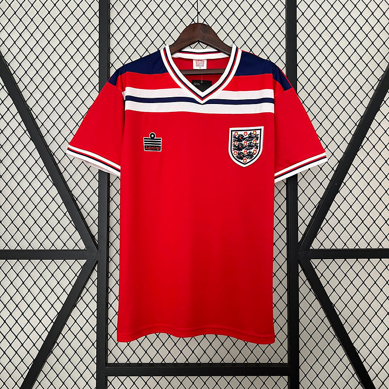 Camisa Retrô Seleção Inglaterra 1982 Away