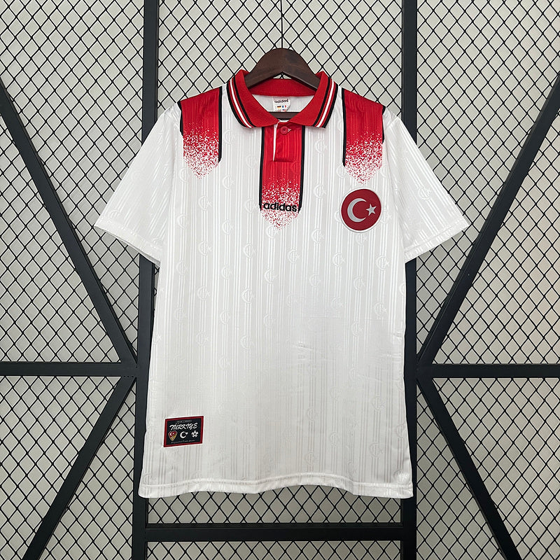 Camisa Retrô Seleção Turquia 1996 Away