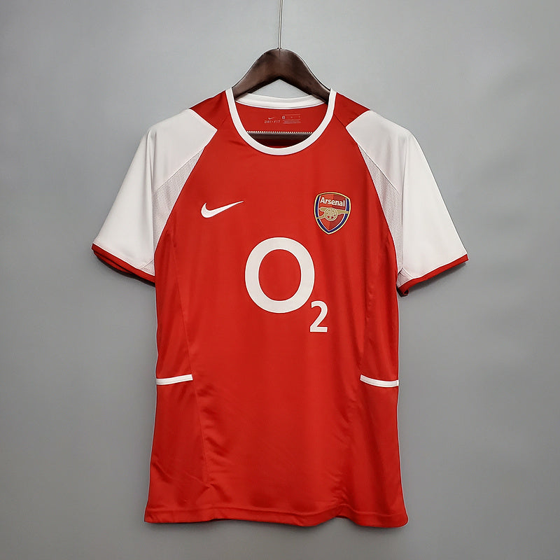 Camisa Retrô Arsenal 2002/03 Home