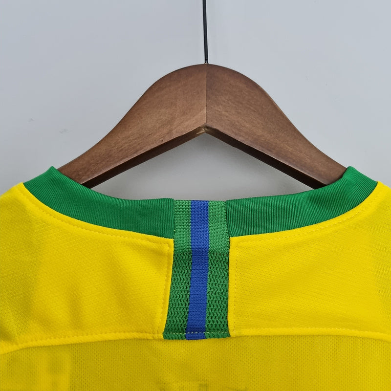 Camisa Retrô Seleção Brasil 2018 Home