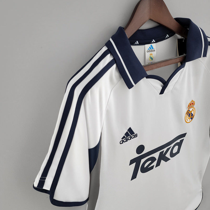 Camisa Retrô Real Madrid 2000/01 Home