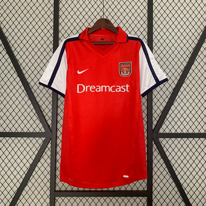 Camisa Retrô Arsenal 2001/02 Home