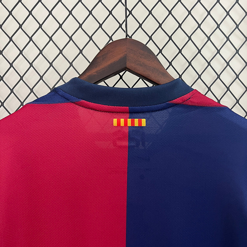 Camisa Barcelona l 2024/25 Grená - Modelo Torcedor