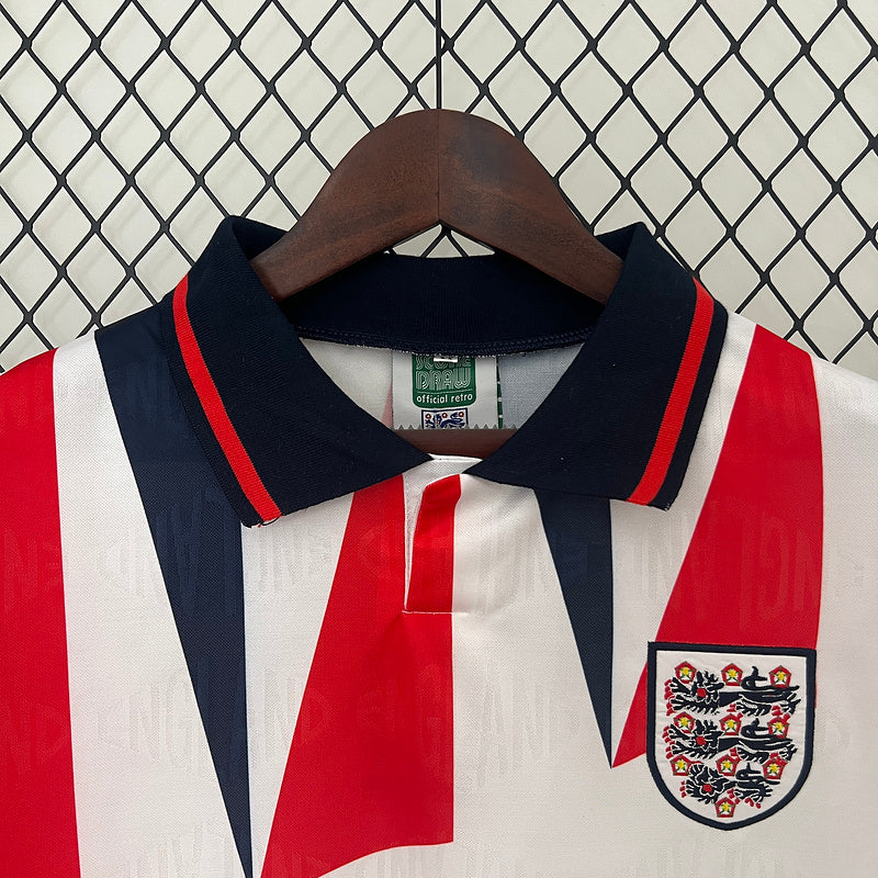 Camisa Retrô Seleção Inglaterra 1992 Home