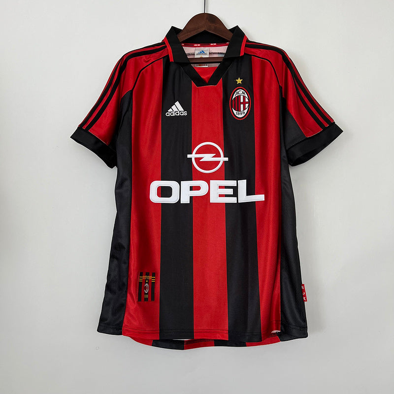 Camisa Retrô AC Milan 1998/99 Home