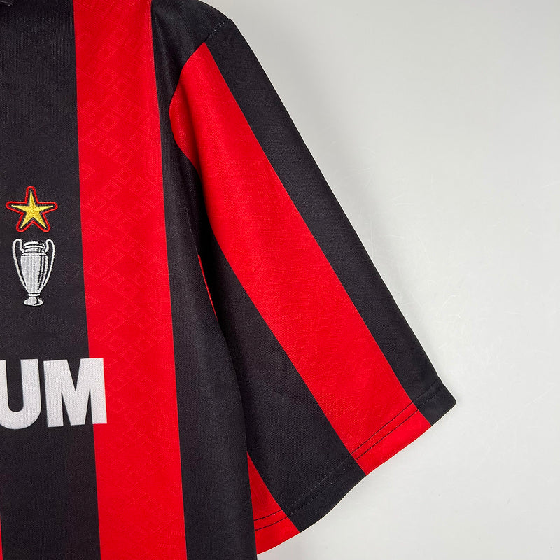 Camisa Retrô AC Milan 1989/90 Home