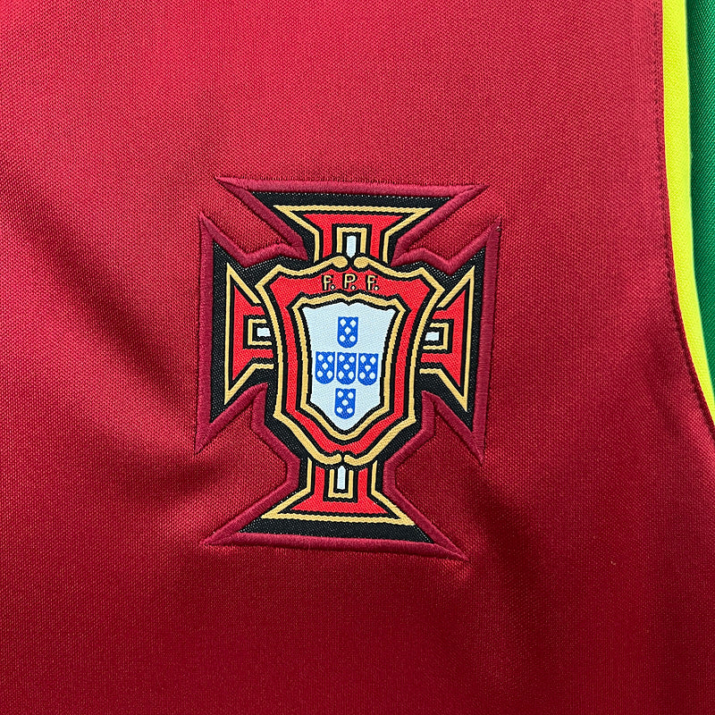 Camisa Retrô Seleção Portugal 1999/99 Home