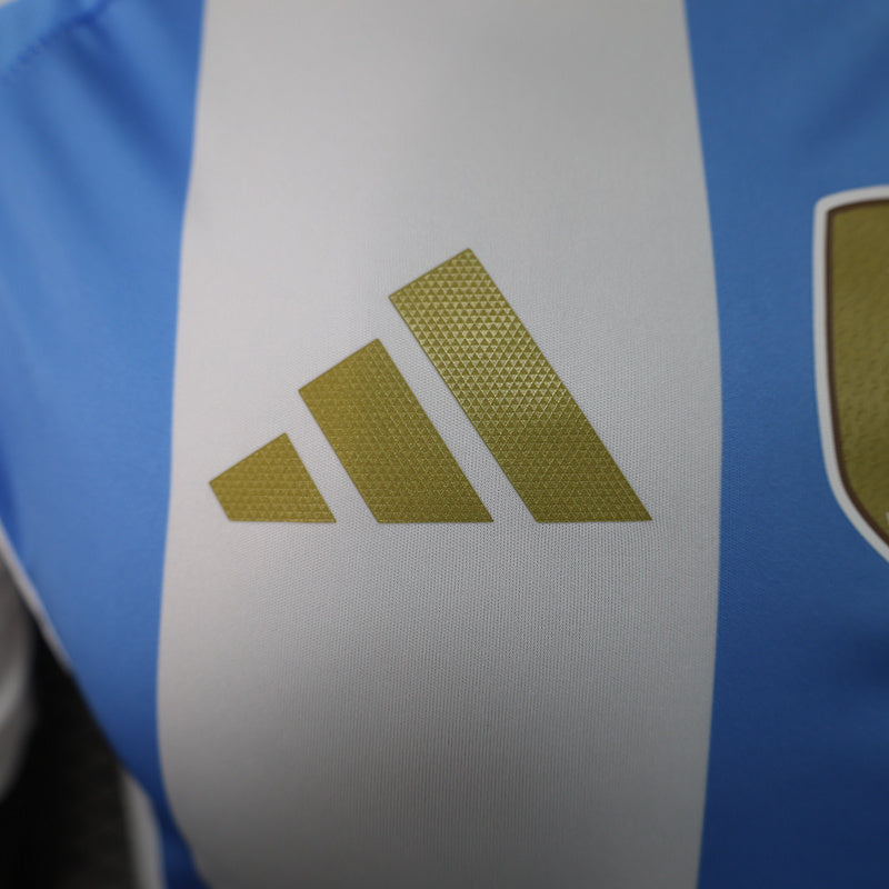 Camisa Seleção Argentina l 2024/25 Azul e Branca - Modelo Jogador