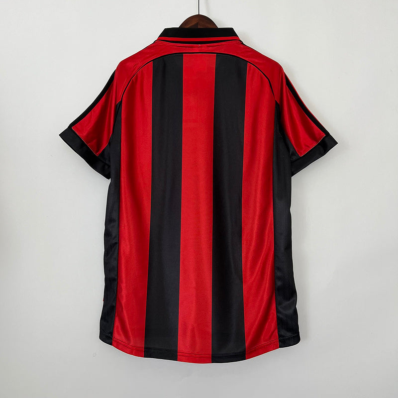 Camisa Retrô AC Milan 1998/99 Home