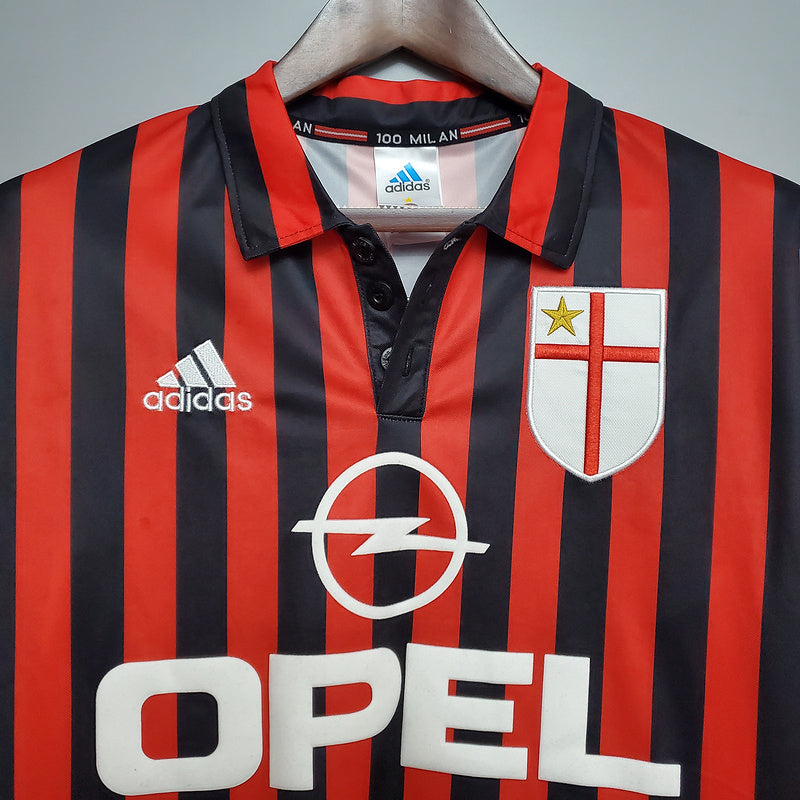 Camisa Retrô AC Milan 1999/90 Home