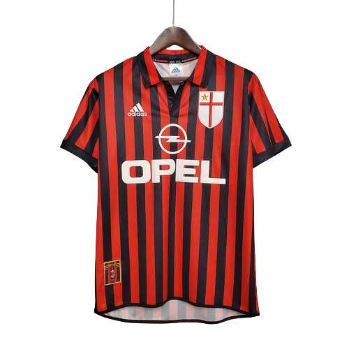 Camisa Retrô AC Milan 1999/90 Home