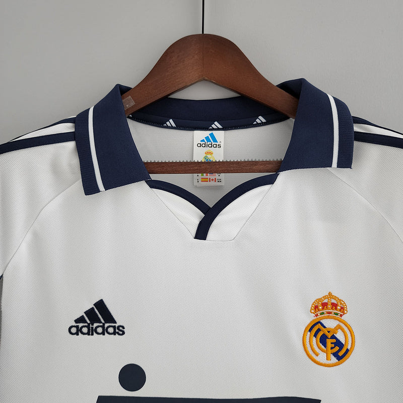 Camisa Retrô Real Madrid 2000/01 Home