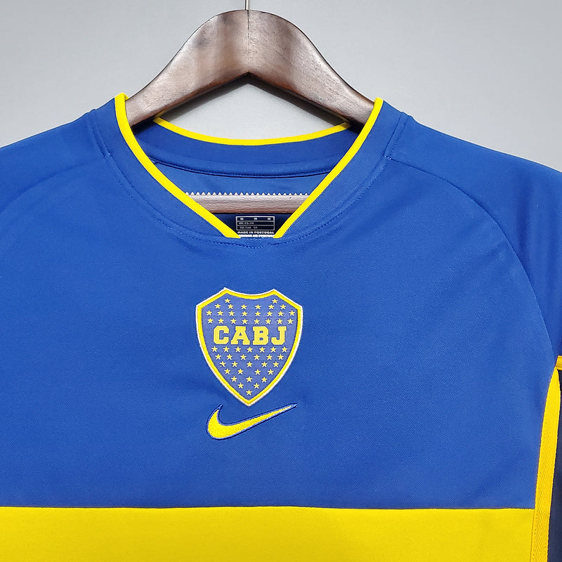 Camisa Retrô Boca Juniors 2002/03 Home