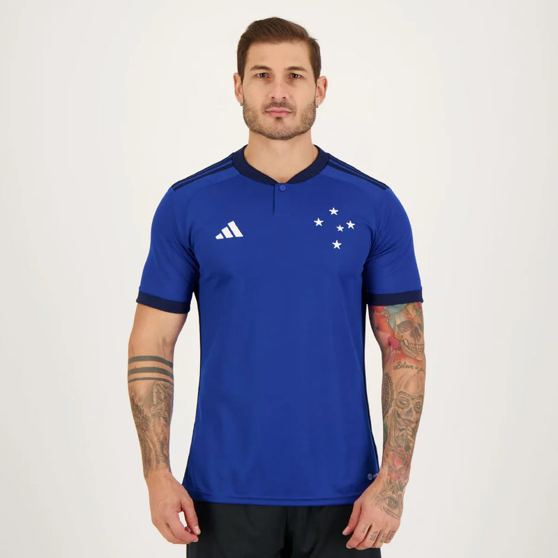 Camisa Cruzeiro l 2023/24 Azul - Entrega Full