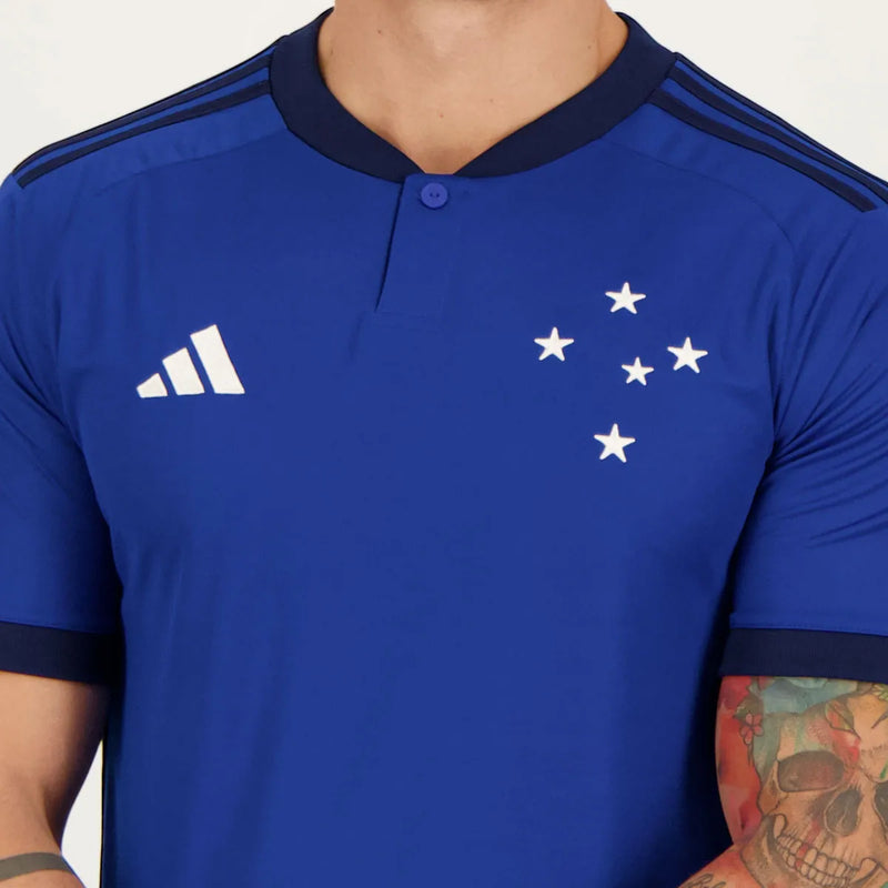 Camisa Cruzeiro l 2023/24 Azul - Entrega Full