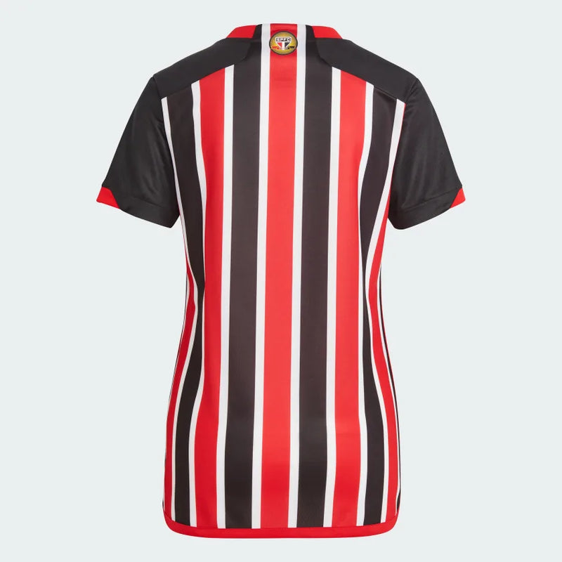 Camisa Feminina São Paulo ll 2023/24 Tricolor - Modelo Baby Look