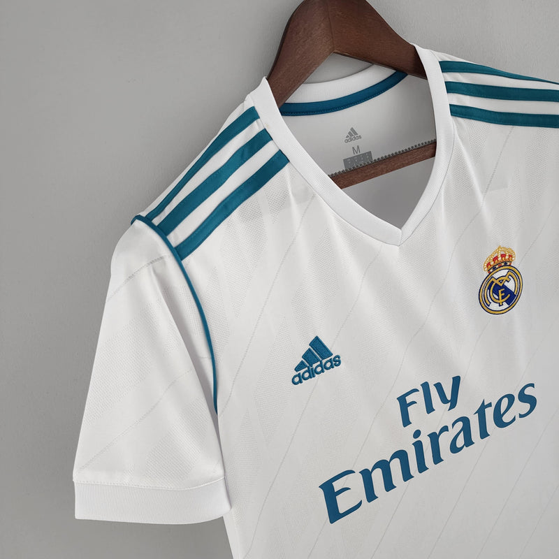 Camisa Retrô Real Madrid 2017/18 Home