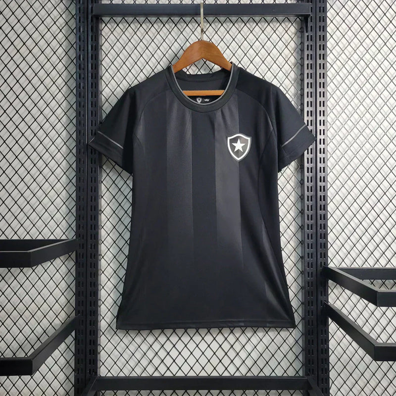 Camisa Feminina Botafogo ll 2022/23 Preta - Modelo Baby Look