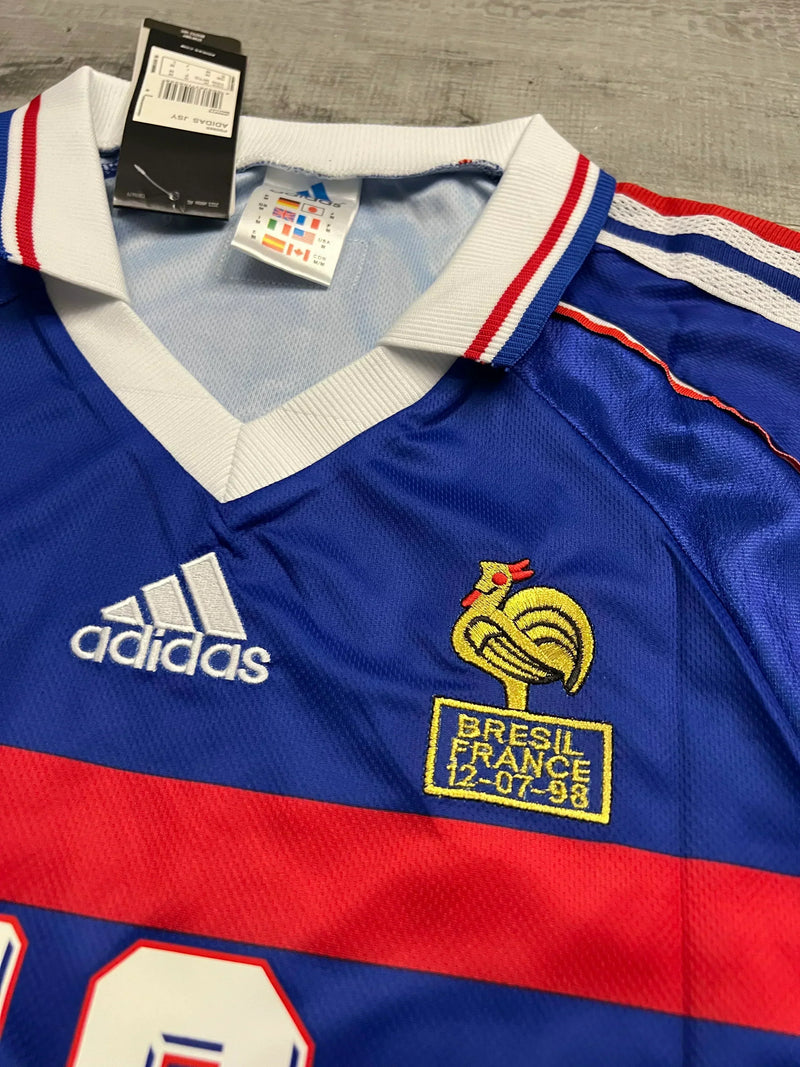 Camisa Retrô Seleção França 1998/98 Home