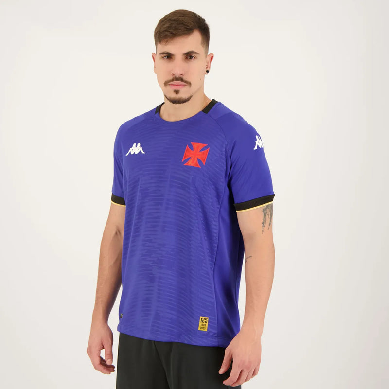 Camisa Vasco da Gama Goleiro 2023/24 Azul - Modelo Torcedor