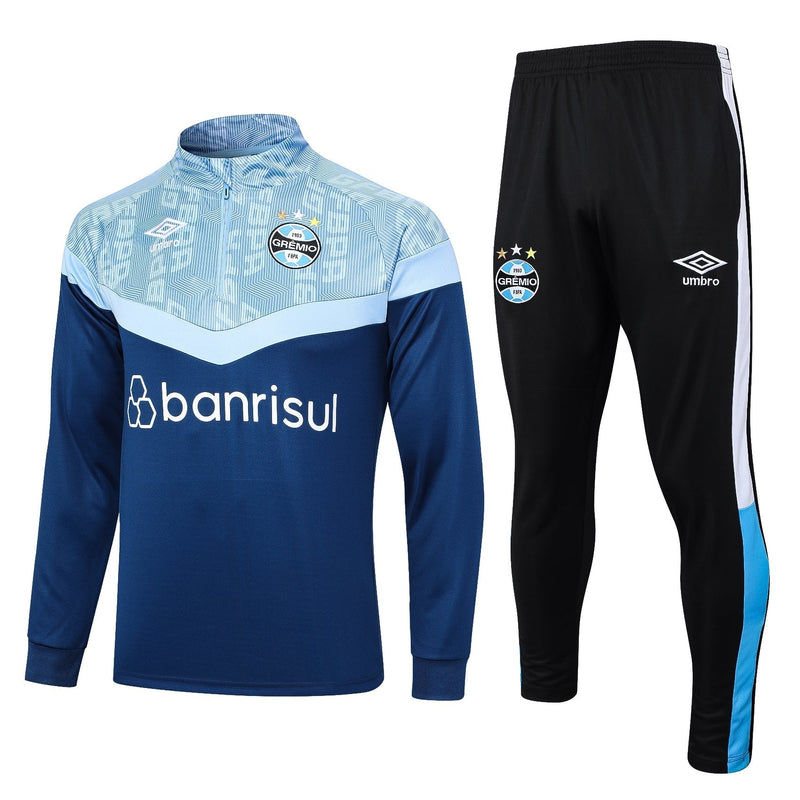 Conjunto de Frio Gremio 2023/24 Azul - Treino