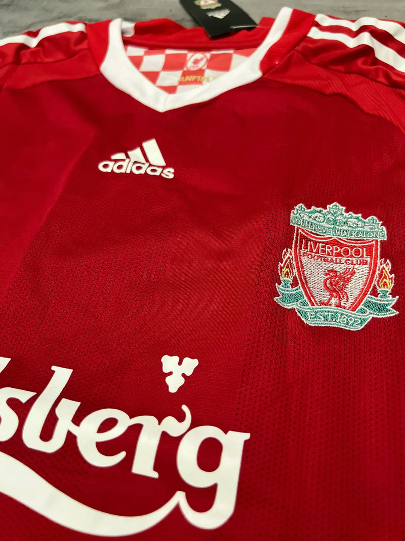 Camisa Retrô Liverpool 2008/09 Home