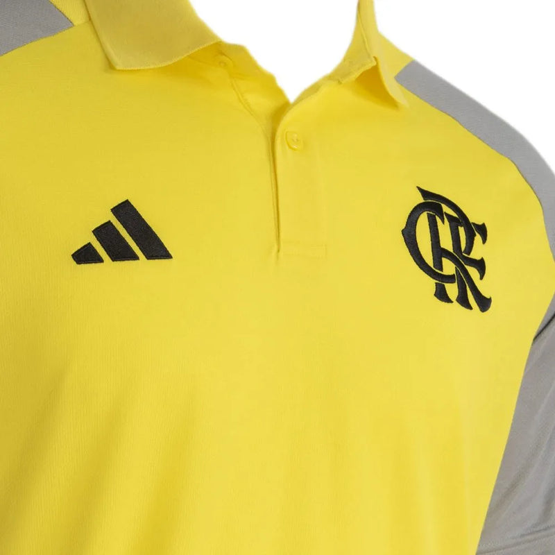 Camisa CR Flamengo Viagem 2024/25 Amarela - Modelo Torcedor