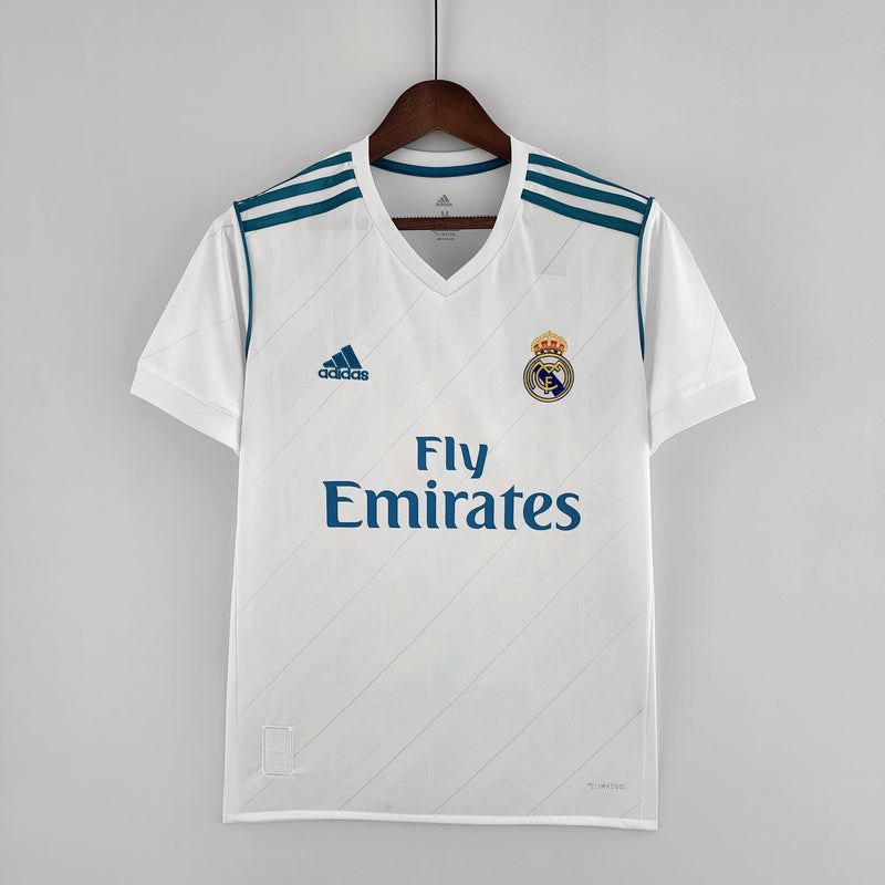 Camisa Retrô Real Madrid 2017/18 Home