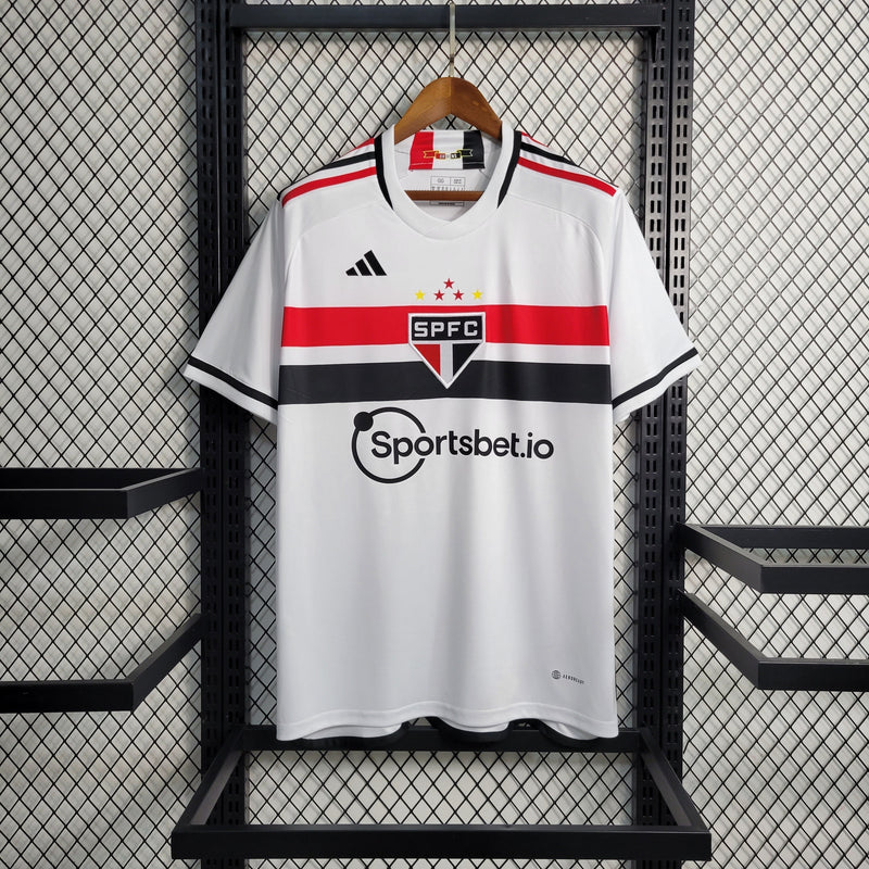 Camisa São Paulo l 2023/24 Branca - Modelo Torcedor