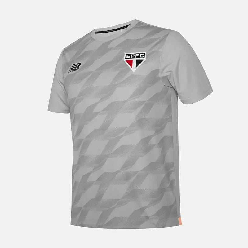 Camisa São Paulo Treino 2024/25 Cinza - Modelo Torcedor